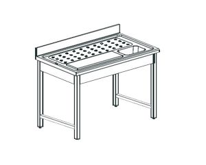Купить кухонный стол разделочный для мяса apach chef line ltpm207