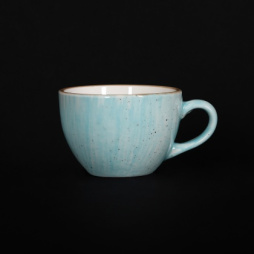 Чашка кофейная 95 мл голубая «Corone Natura»
