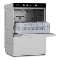 Стаканомоечная машина APACH AF400DDP фронтальная