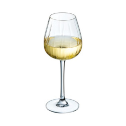 Бокал для вина 350 мл. d=55 мм. h=215 мм. хрустальное стекло Свирли /4/8/384/