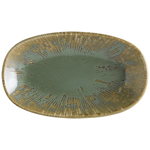 Купить блюдо овальное 150*85 мм. снэл зеленый чай, форма гурмэ bonna /1/12/3168