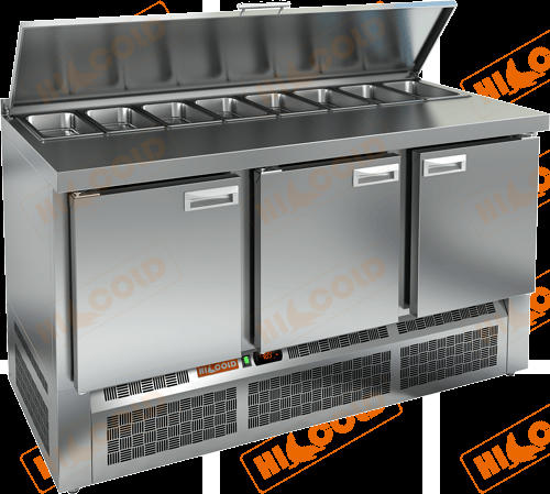 Купить холодильный стол для салатов (саладетта) hicold sle1-111gn