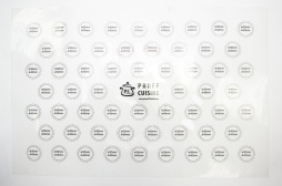 Коврик для выпечки 60*40 см. силиконовый белый (71047263) /1/