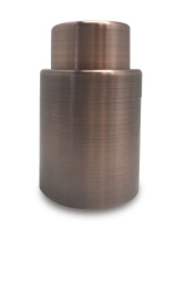 Пробка вакуумная нерж. 70 мм с покрыт. под медь VB /1/12/