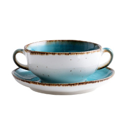 Бульонная пара 300 мл. Green Sea Fusion (P6140015-S+D-SH222) /1/6/