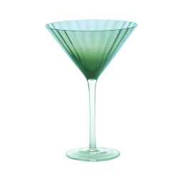 Рюмка коктейльная 450 мл Мартини зеленая Green Glass Optical d 13,2 см h19,1 см P.L. - BarWare [4]