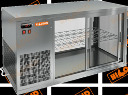 Холодильная витрина настольная HICOLD VRL 1300 L