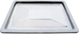 Противень из нержавеющей стали HURAKAN 335X325 (ДЛЯ ПЕЧИ HKN-XFT023)