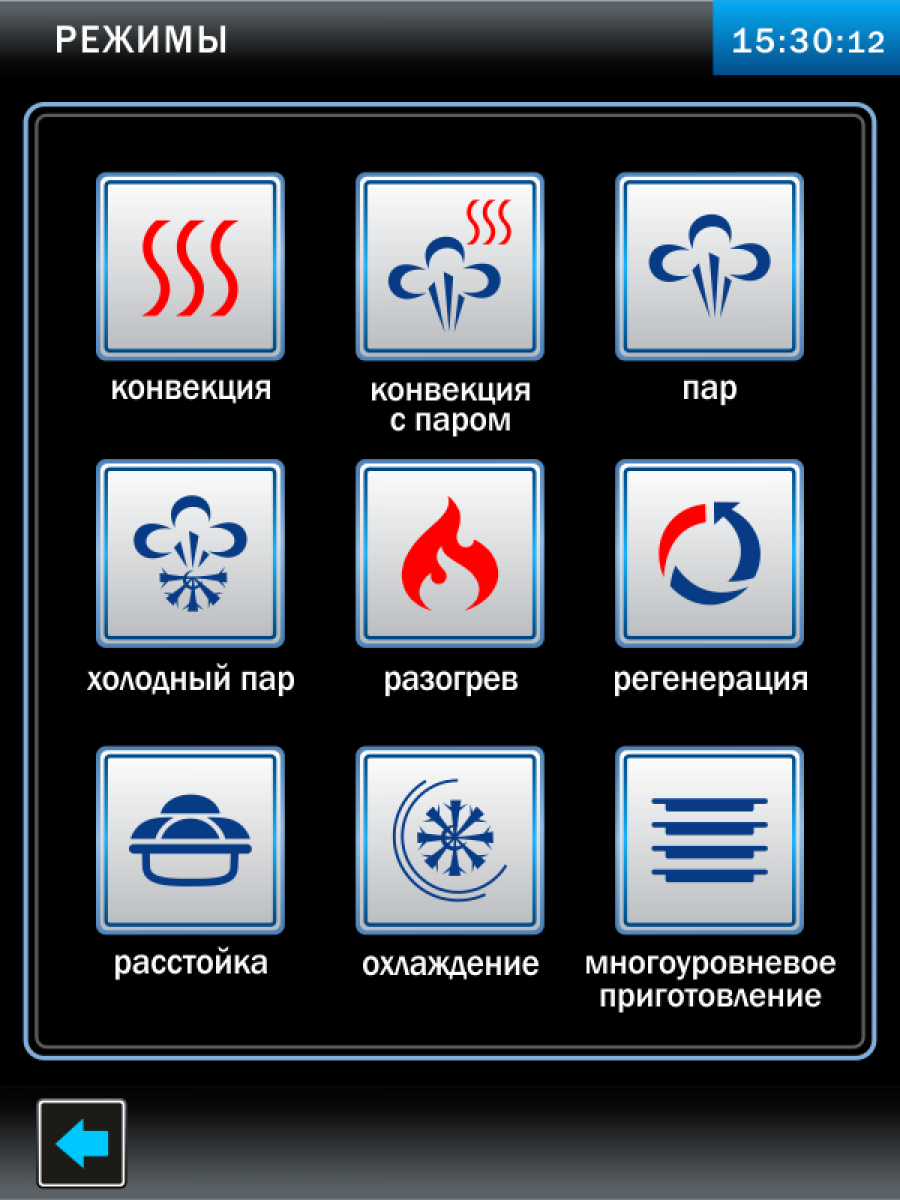 Купить Пароконвектомат ПКА 20-1/1ВП2 (инжекционный, 20хGN-1/1, 120 установленных + память на 360 доп. прогр
