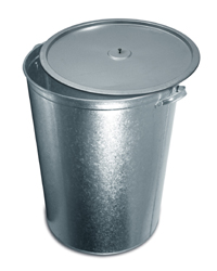 Бак кухонный оцинкованный 110л