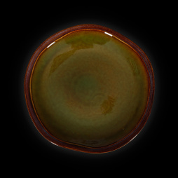 Тарелка мелкая Corone Verde 275 мм синий+зеленый