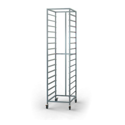 Тележка-шпилька для противней (600х400) СП-15 (450х625х1750)