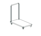 Купить тележка плаформенная apach chef line lсpd61087