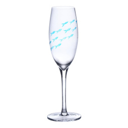 Бокал-флюте для шампанского 250 мл стекло "Abyss" d 4,5 см h22 см P.L. - BarWare [6]
