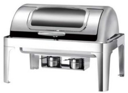 Чафиндиш MVQ с крышкой стекло MVQ KS61363-1