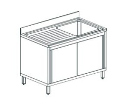 Ванна моечная APACH Chef Line LS126-54LWSD