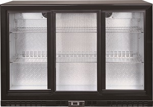 Купить кухонный шкаф барный холодильный hurakan hkn-dbb350s