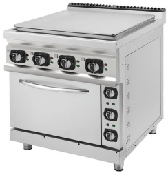 Плита Kocateq MCETO 87 электрическая со сплошной поверхностью, напольная, с духовым шкафом, линия 70