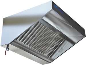 Купить зонт кухонный для очистки воздуха вытяжной пристенный kayman звп-211/0809