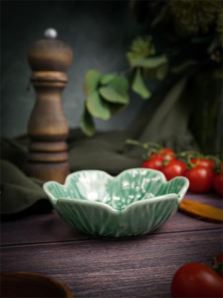 Купить салатник d 12 см h 3,8 см, cabbage casa di fortuna cabbage