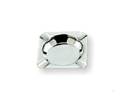 Пепельница 11,5х11,5 см. нерж. MGSTEEL /1/200/