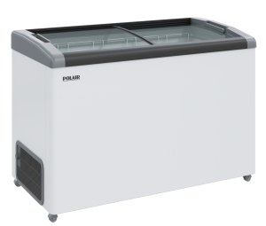 Морозильный ларь Polair DF135C-L со стекл. крышкой (изогнутое стекло)