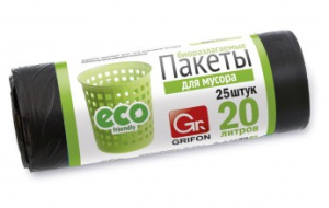 Мешок для мусора 20л по 25шт. 6мкм