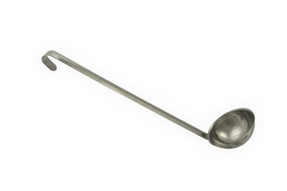 Купить половник 0,25 л. l ручки 38 см. d=11,5 см. нержавеющая сталь /1/5/40/