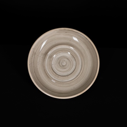 Купить блюдце 114 мм серо-коричневое «corone natura»