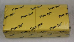 Салфетки Папирус 24*24см 1сл 400шт /желтые/