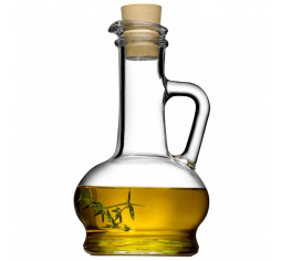 Бутылка для масла и уксуса 260 мл. d=91, h=157 мм с ручкой и проб. Оливия Б /12/