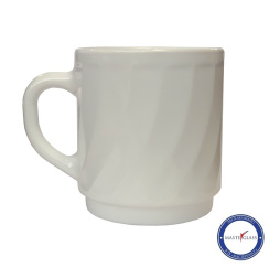 Кружка 300 мл. белая d=80, h=90 мм. штабелир. Трианон NEW /6/36/ (P9508)