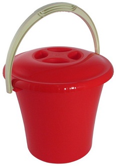 Купить ведро либерти 5л с крышкой