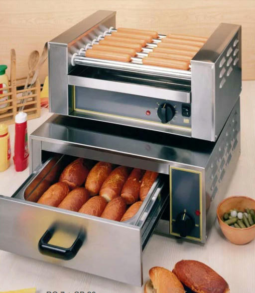 Купить подогреватель для булочек roller grill cb20