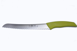Нож для хлеба 200/320 мм, салатовый I-TECH Icel /12/
