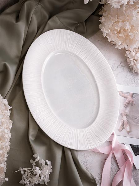 Купить блюдо овальное 31,5x23 см h 3 см, boletus casa di fortuna boletus