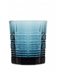 Стакан Олд Фэшн 300 мл. d=85 мм. h=95 мм. Даллас синий /12/768/