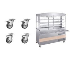 Комплект колес для Ривьера - мармит 1-х блюд 3-х конф.