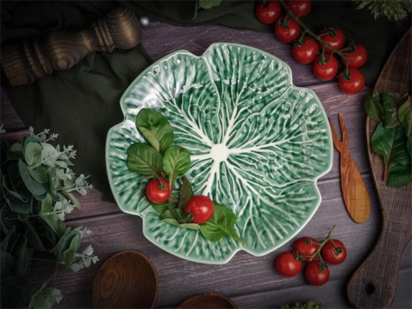 Купить тарелка d 26,5 см h 3 см, cabbage casa di fortuna cabbage