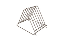 Подставка для досок на 6 шт. 31,75*27,3*28 см нерж. MGSTEEL /1/6/