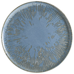 Блюдо для пиццы d=320 мм. Снэл Небо, форма Гурмэ BONNA /1/6/348