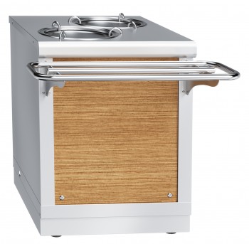 Купить прилавок птэ-70х-80 для подогрева тарелок (80 тарелок, 2х240, 630 мм, нерж.)