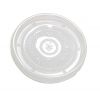 Крышка для контейнера D 90мм плоская PP прозрачная
