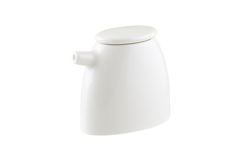 Купить соусник 160 мл. 85*90 мм. h=90 мм. с крышкой белый, форма ист bonna /1/12/936/