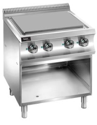 Плита со сплошной поверхностью электрическая 700 серии APACH Chef Line GLRSTE77OS