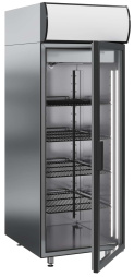 Холодильный шкаф POLAIR DM107-G (ШХ-0,7 ДС нерж.)