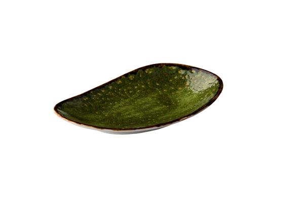 Купить блюдо прямоугольное, цвет зеленый, 20,5х12 см, jersey style point jersey green