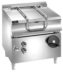 Купить сковорода опрокидываемая газовая 700 серии apach chef line glbpg87mss