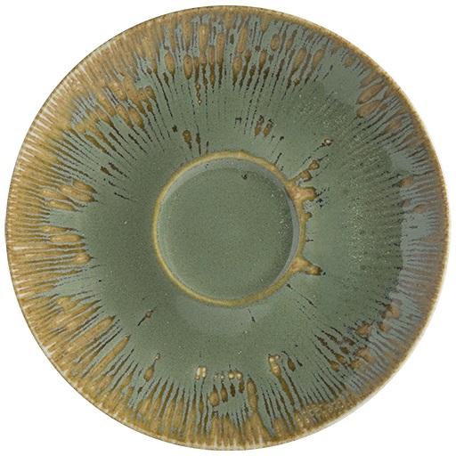 Купить блюдце d=120 мм. снэл зеленый чай (чашка 71206) bonna /1/6/3648