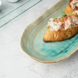 Блюдо овальное 32,5*12,5 см h2,5 см Sea Blue Frutti di Mare P.L. [1]